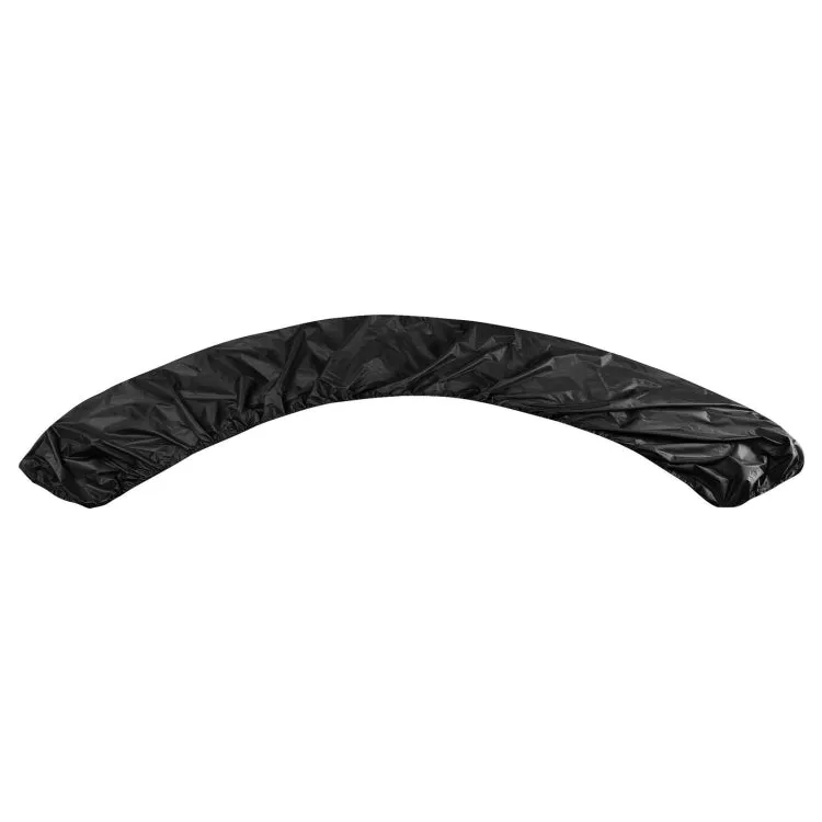 210D Oxford Cloth Outdoor Waterproof Sunscreen Kayak Cover, For:5.1-5.5m(Black)