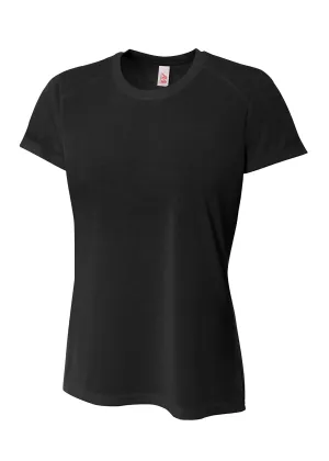 A4 Womens Spun Poly Tee