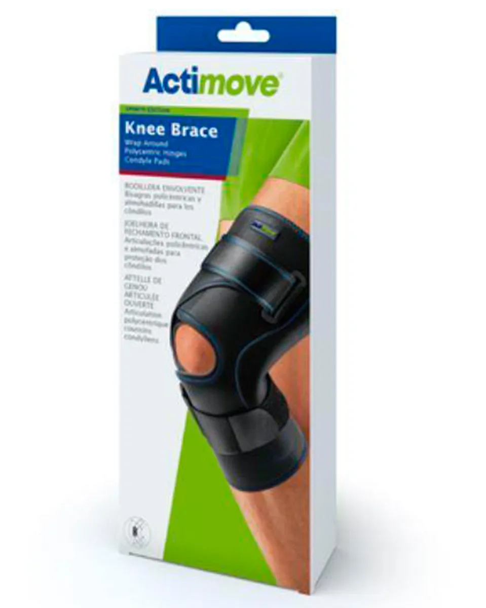 Actimove Knee Brace Wrap Around, Polycentric Hinges - 731180