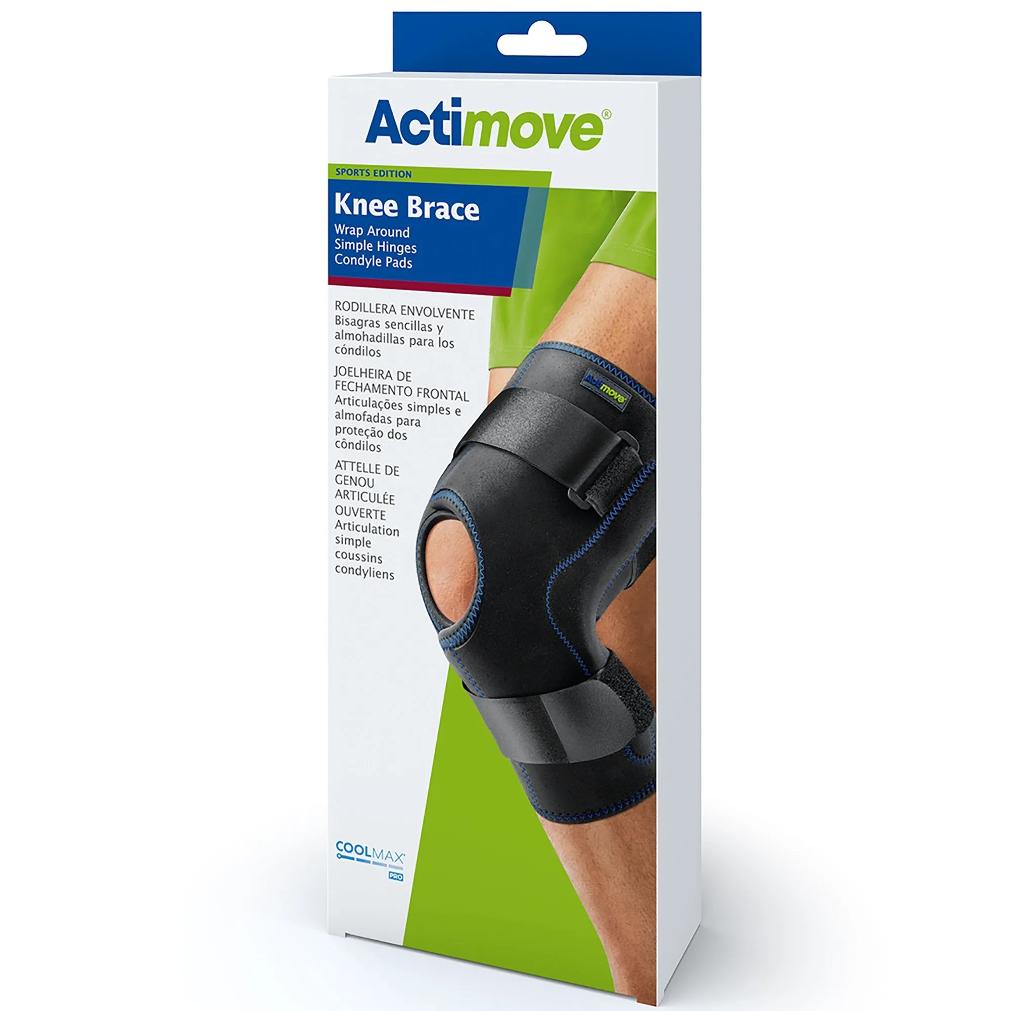 Actimove® Sports Edition Hinged Knee Brace, 2X-Large, 1 Each