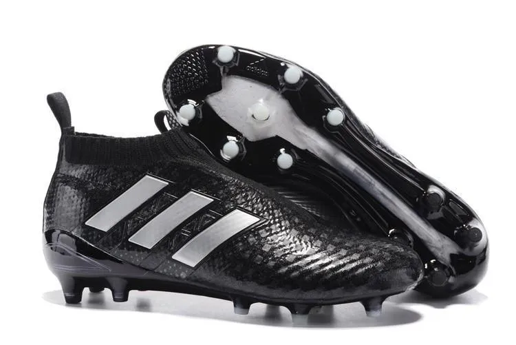 Adidas Ace 17  Purecontrol FG Soccer Cleats Core Black White