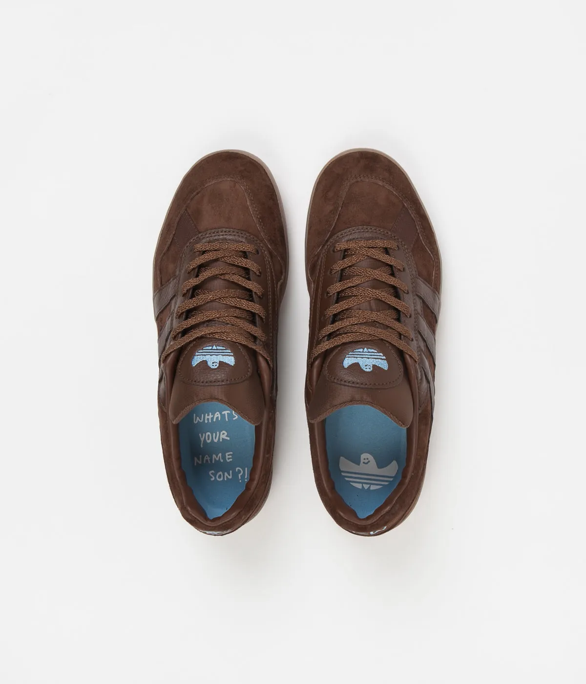 Adidas Aloha Super Karol Winthorp Shoes - Bark / Bark / Vapour Pink