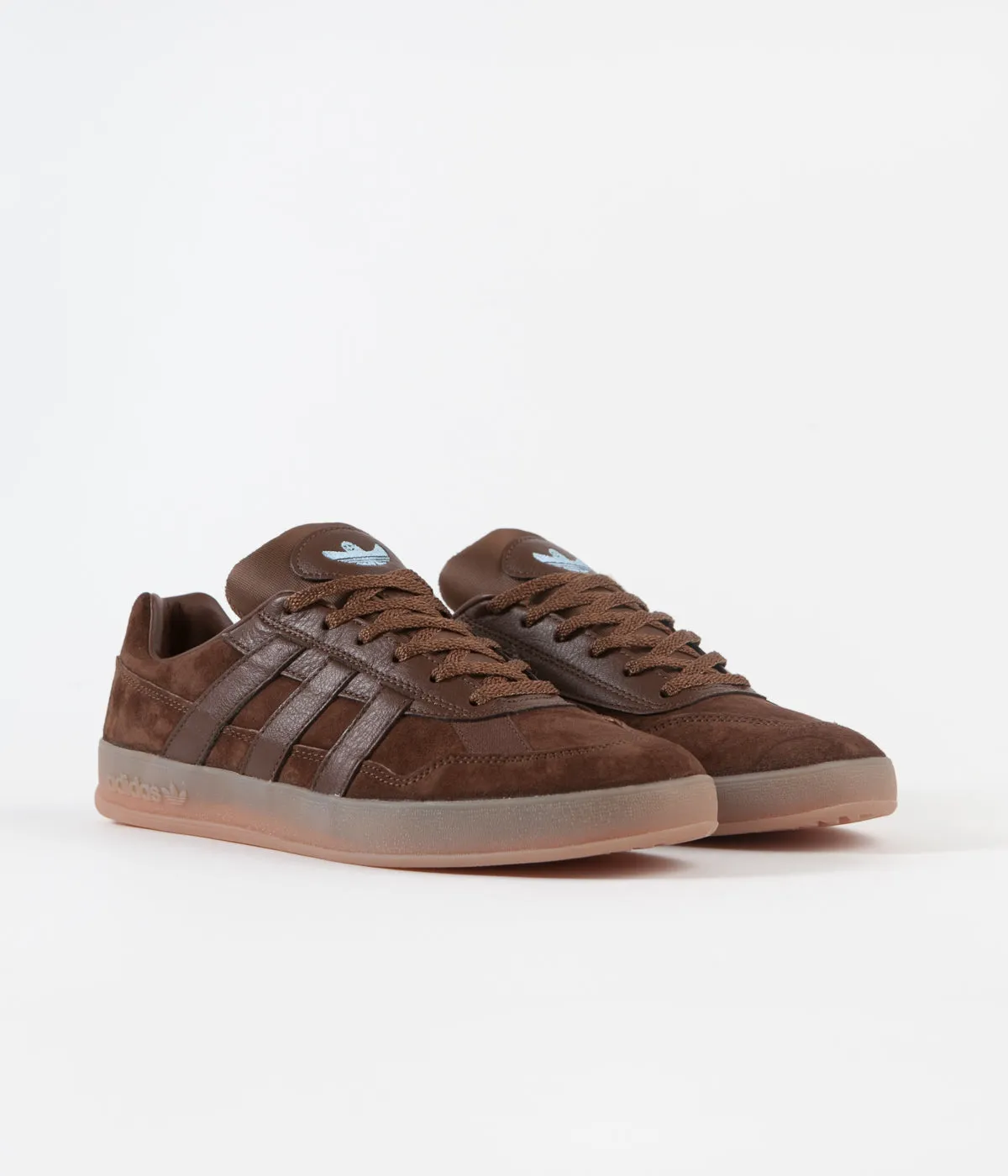 Adidas Aloha Super Karol Winthorp Shoes - Bark / Bark / Vapour Pink