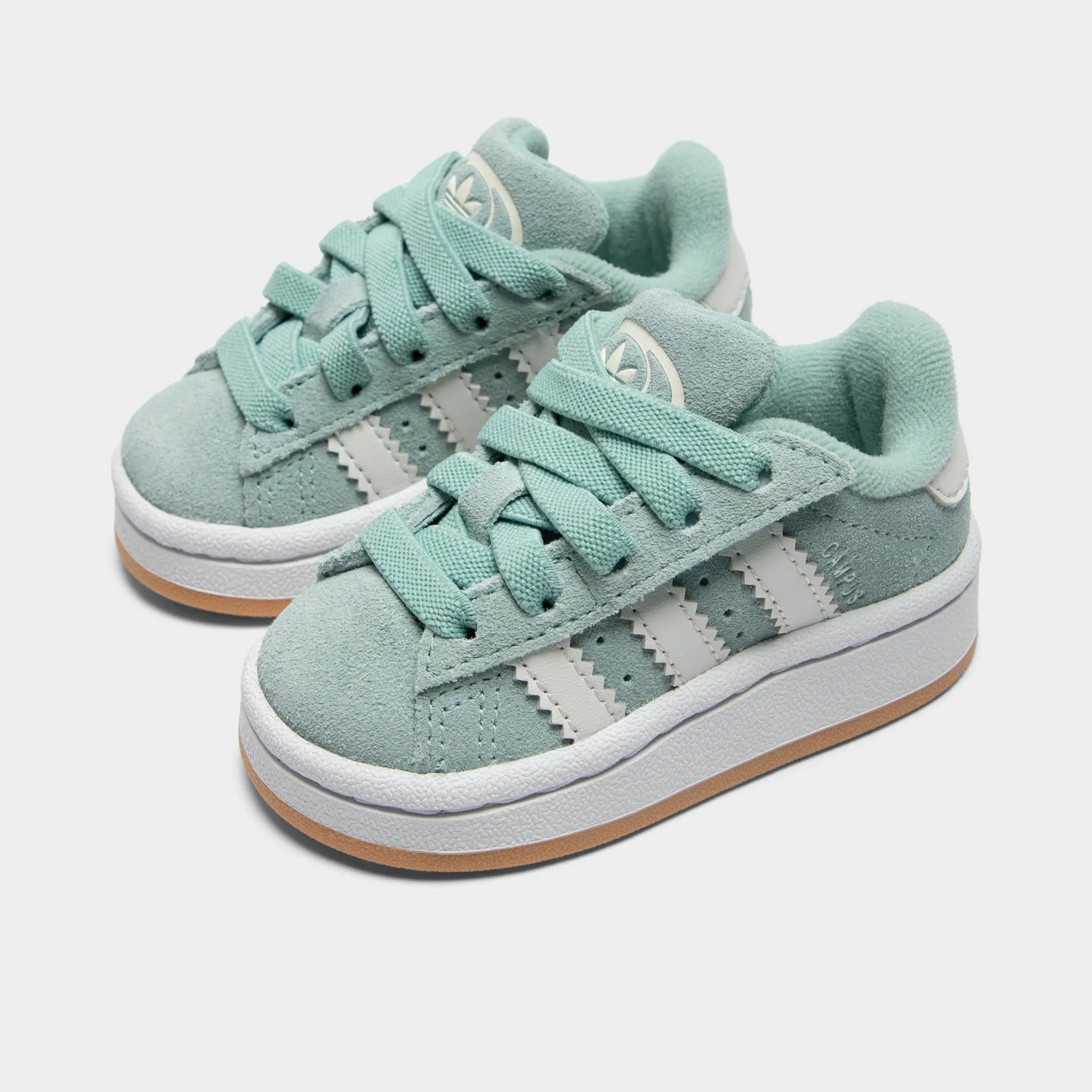 adidas JD Infants' Campus 00s Green Haze / Grey - Gum