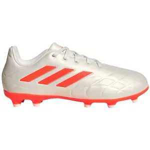 adidas Jr. Copa Pure.3 Firm Ground Soccer Cleats (Off White/Team Solar Orange)