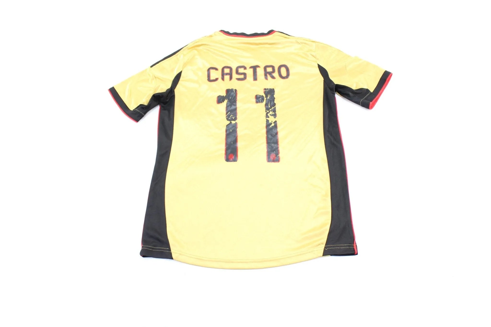 Adidas Logo AC Milan #11 Castro Soccer Jersey