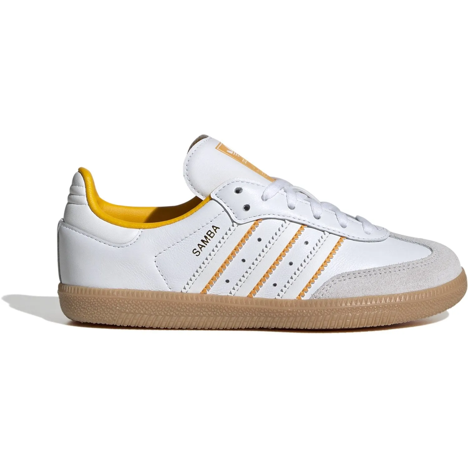 adidas Originals Crystal White/Cloud White/Crew Yellow Samba Og C Sneakers