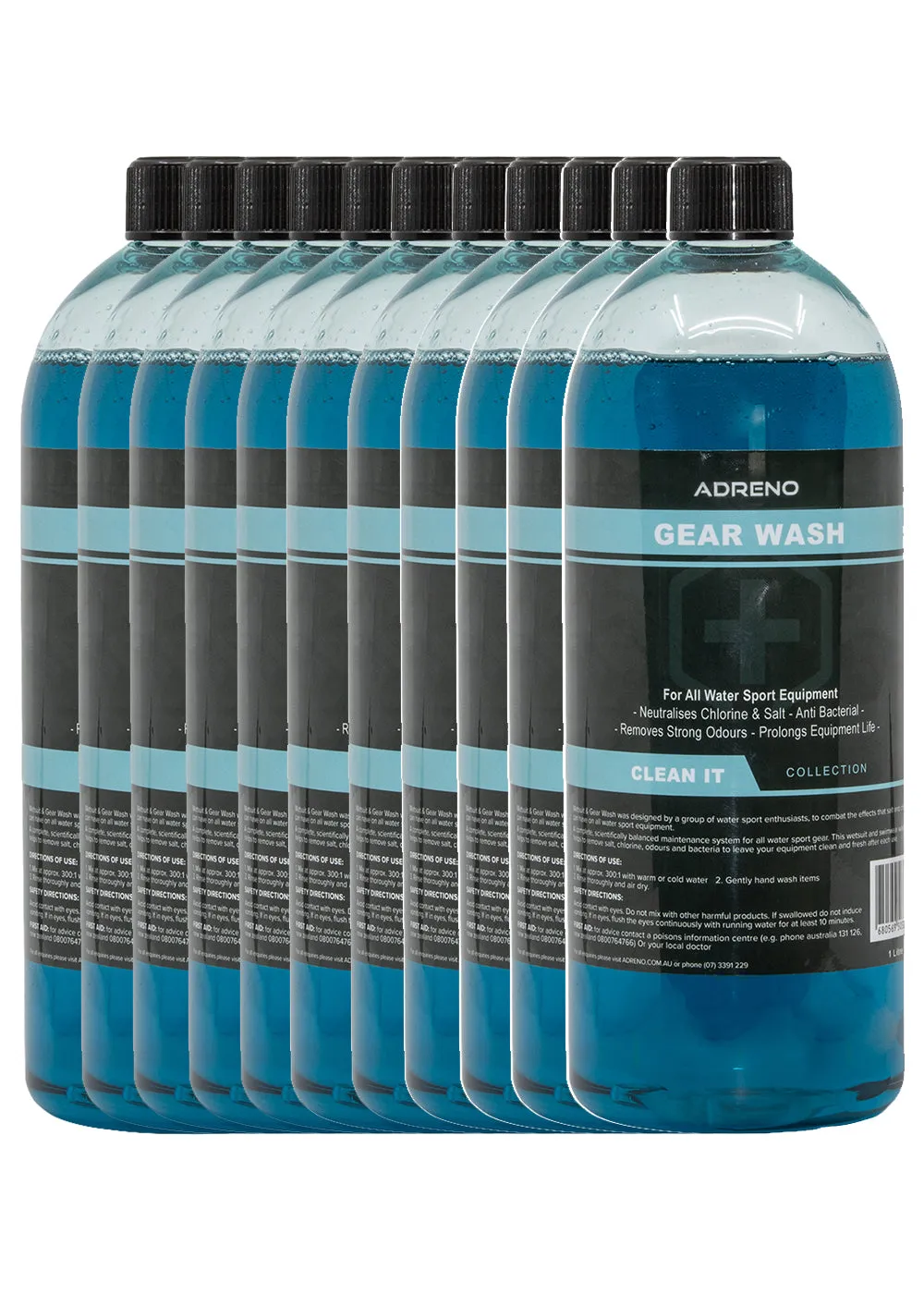 ADRENO Wetsuit/Gear Wash - 1L - 12 Pack