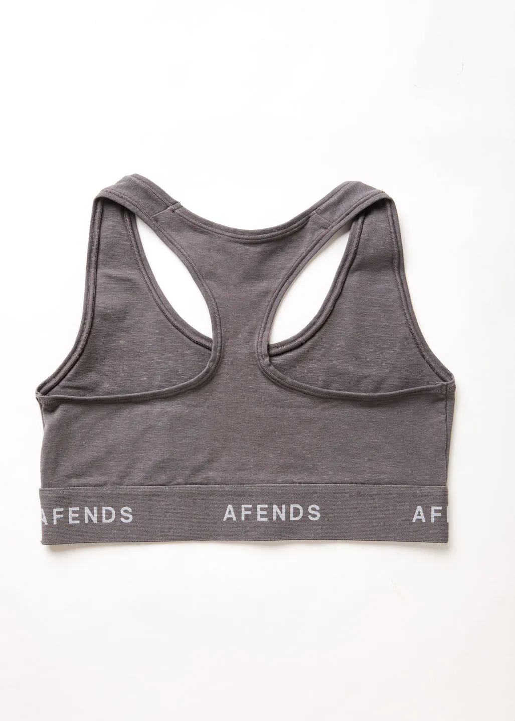 AFENDS Womens Molly - Sports Crop - Steel