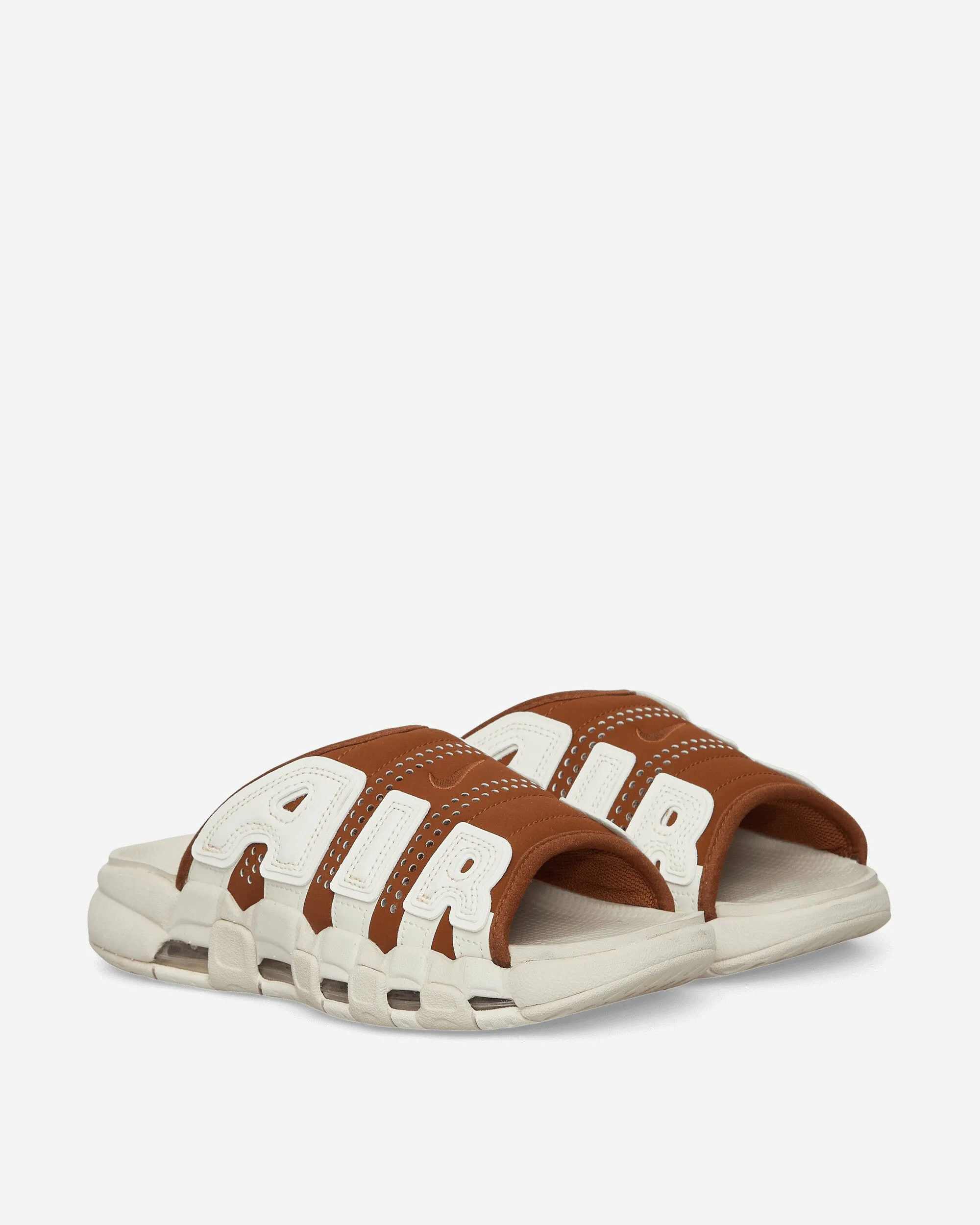 Air More Uptempo Slides Light British Tan / Sail