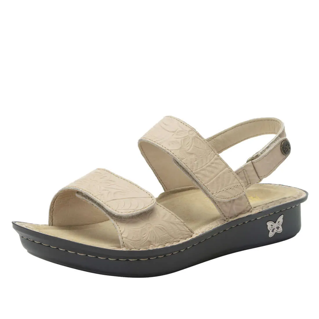 Alegria Verona Nursing Sandals - Bone