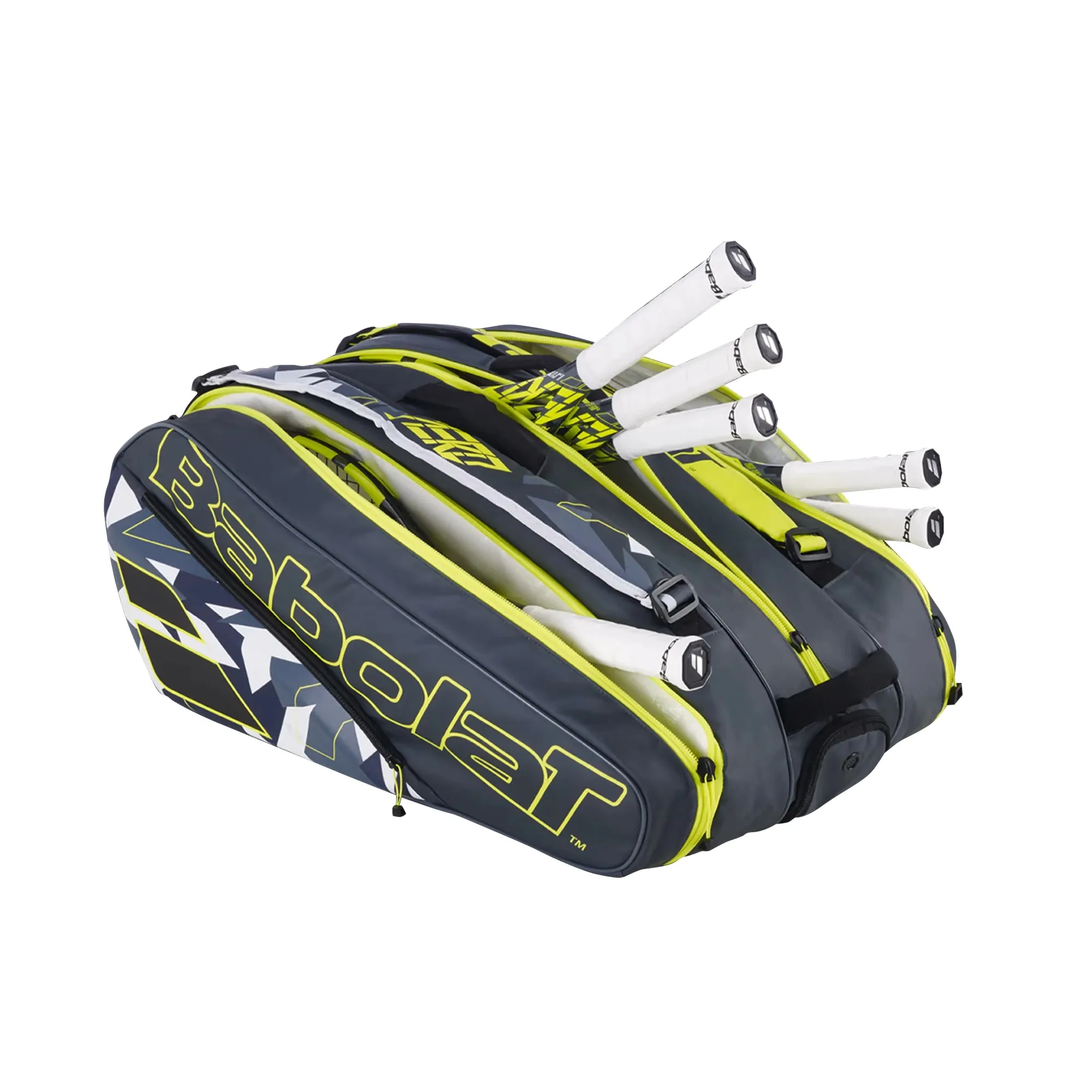 Babolat RH 12 Pure Aero Tennis Kitbag - Yellow