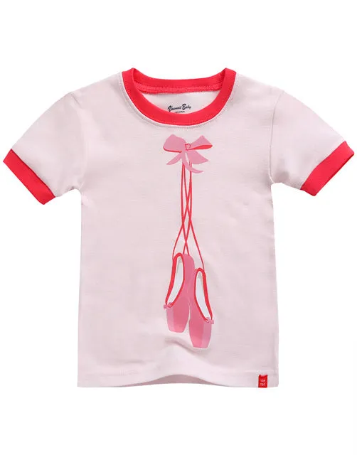 Ballet Shoes Short Sleeve Pajamas