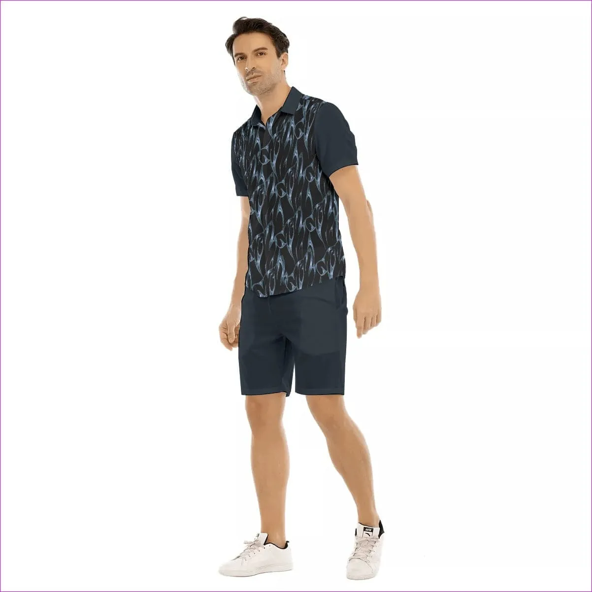 Bay Men's Short Sleeve Short Set