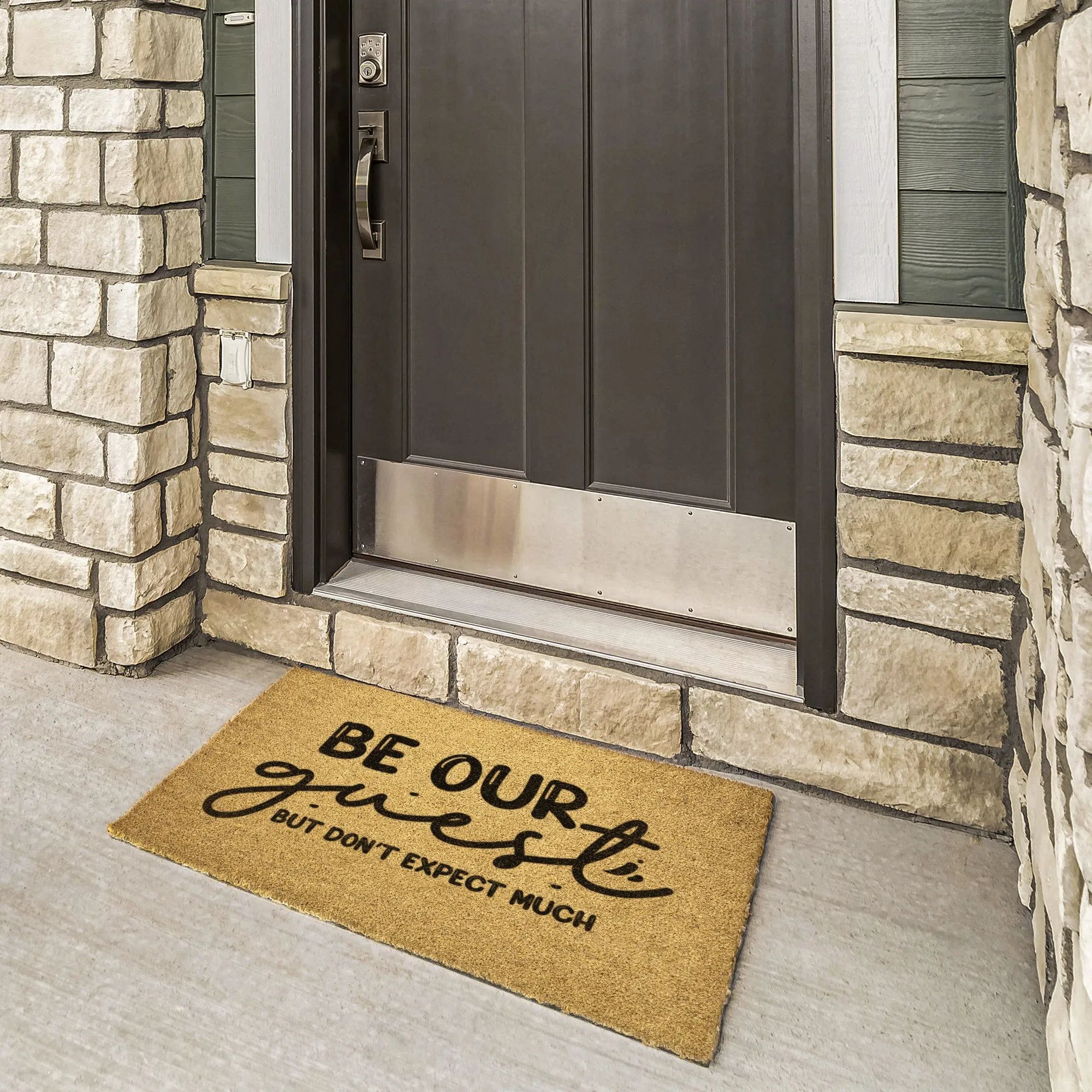 Be Our Guest Door Mat