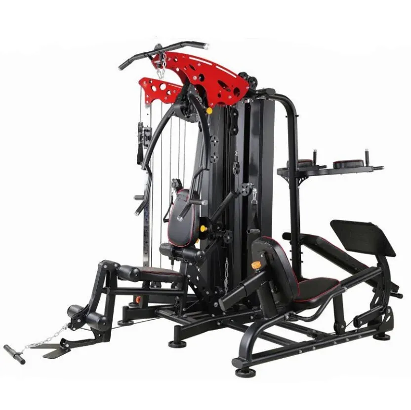 Best Selling 5 mutli function station fitness equipment multi functional trainer for home use fitness equipment