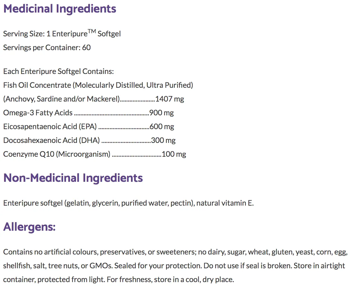 BioClinic Natural OptiMega-3 Q10