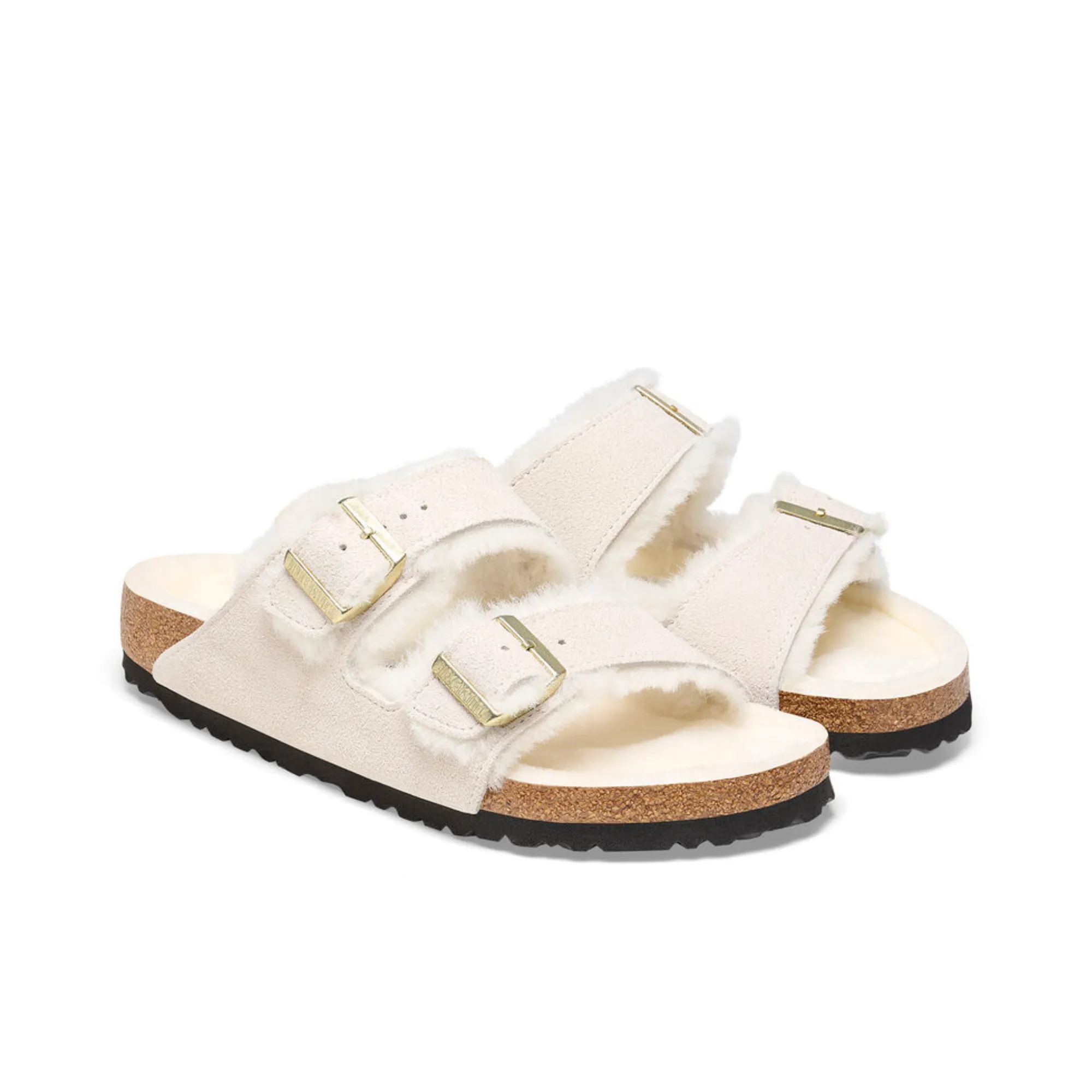 BIRKENSTOCK ARIZONA SUEDE SHEARLING N (NARROW)