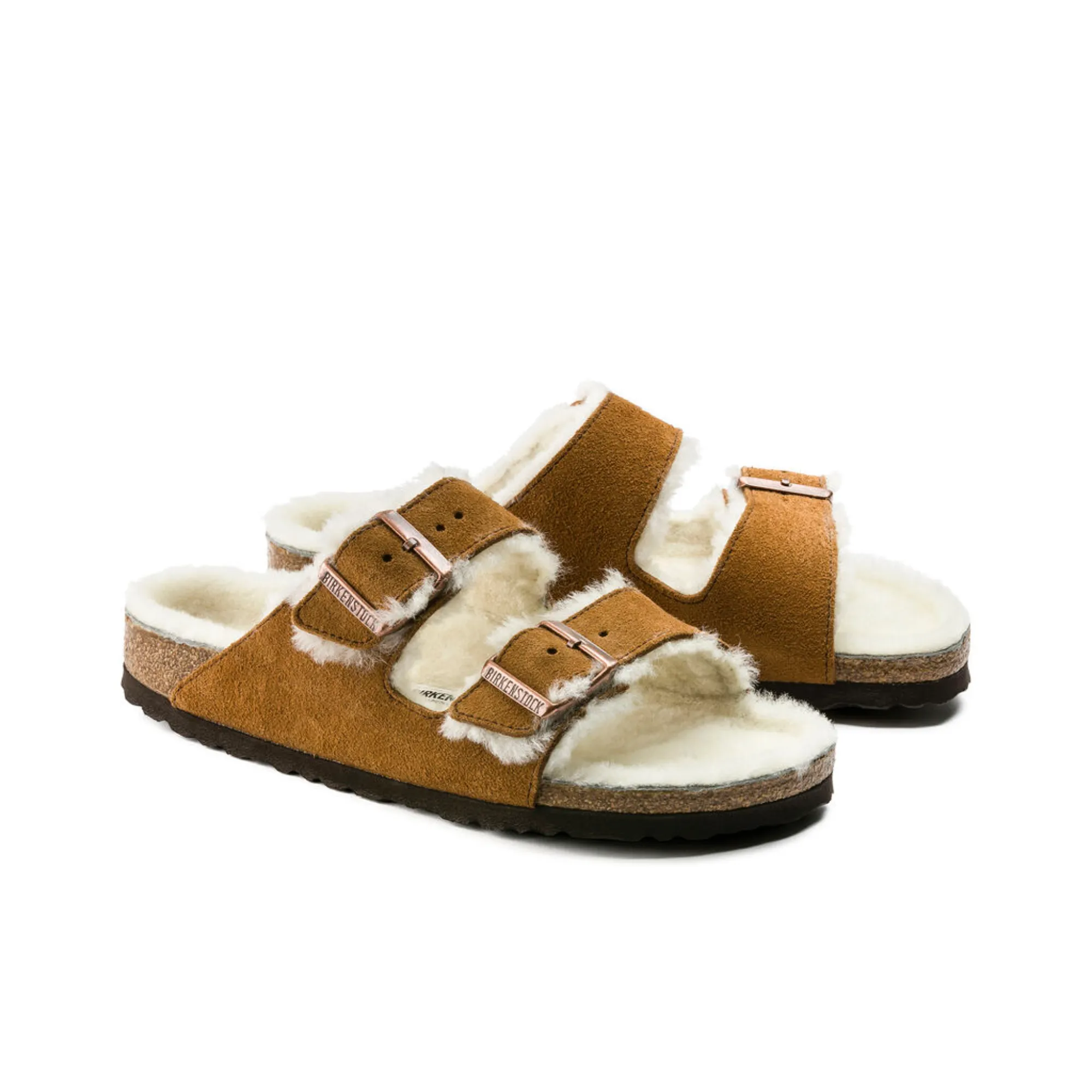 BIRKENSTOCK ARIZONA SUEDE SHEARLING N (NARROW)