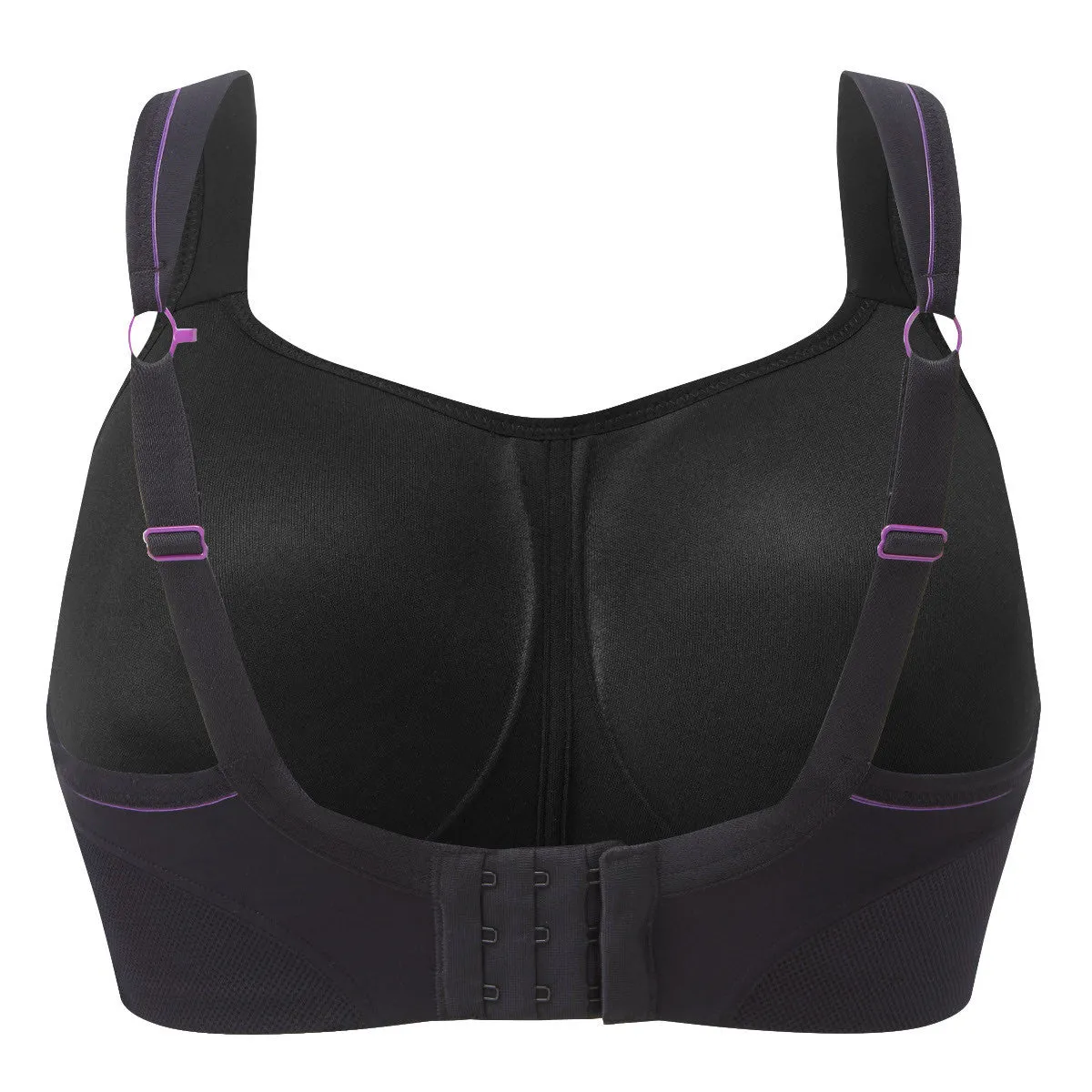 Black Sports Bra Non-Wired - Panache