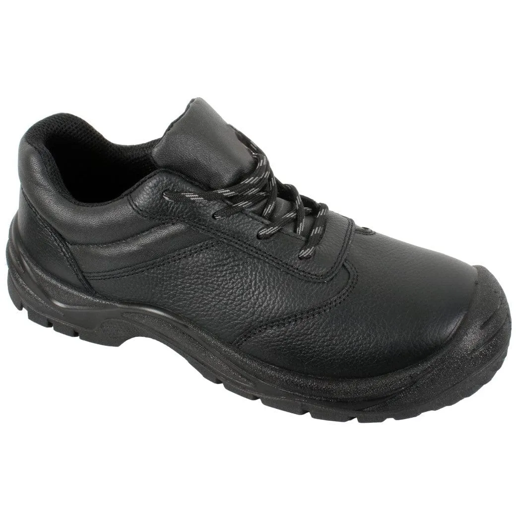 Black Uniform Safety Work Shoes