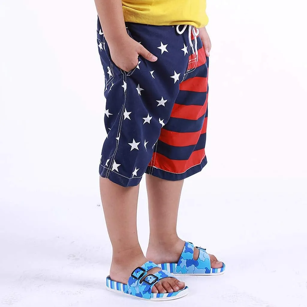 Boys Kids Swim Trunks Beach Shorts 4-16 Years