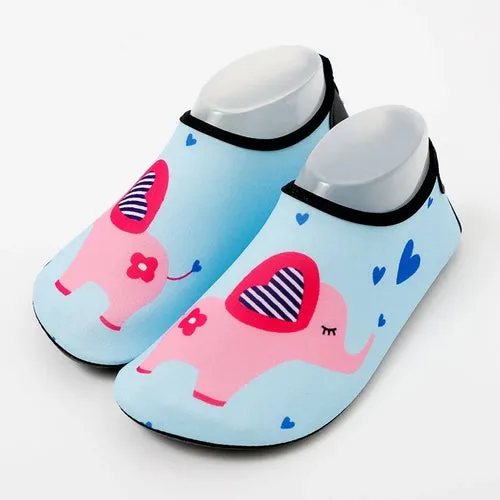 Children Beach Shoes Baby Soft Floor Indoor Slipper Snorkeling Swim