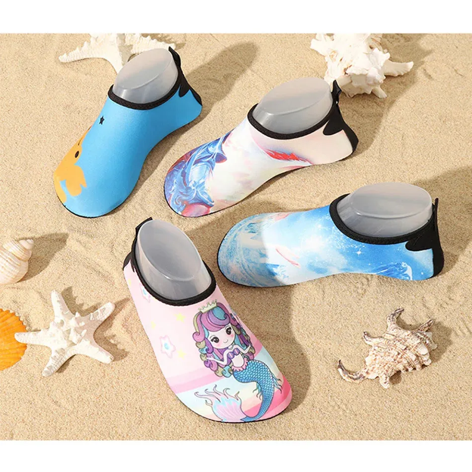 Children Beach Shoes Baby Soft Floor Indoor Slipper Snorkeling Swim