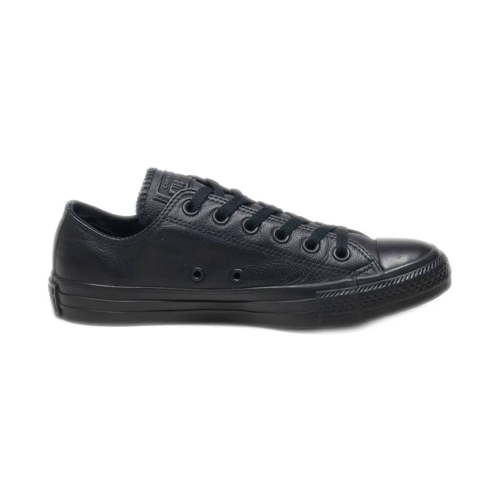 Converse Chucks All Star Low-Top Sneakers Leather Black Colour For Women