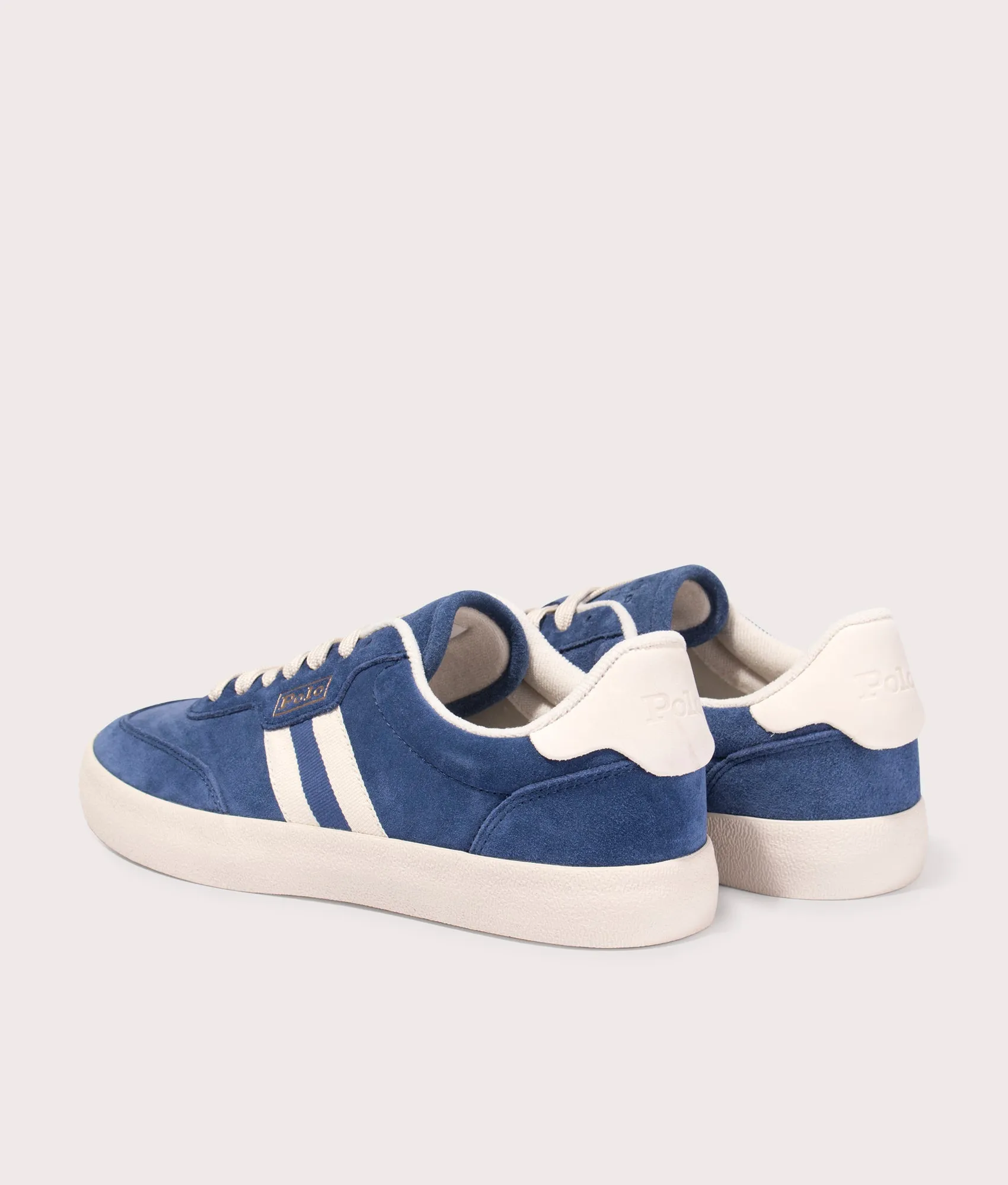 Court Suede Low Top Trainers