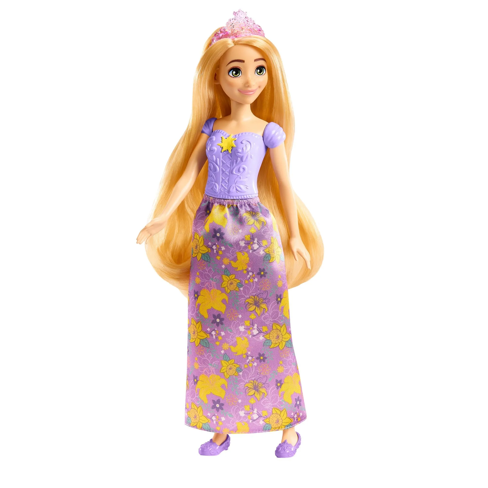 Disney Princess Posable Rapunzel Fashion Doll with Clothing and Accessories Inspired by the Disney Movie for Kids Ages 3 