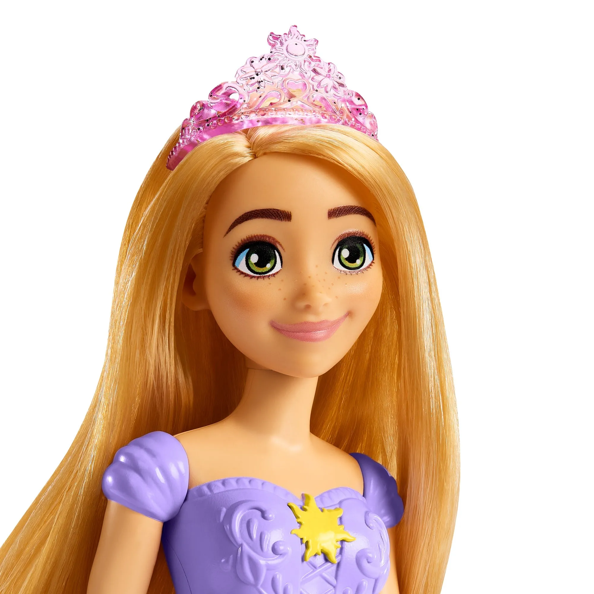 Disney Princess Posable Rapunzel Fashion Doll with Clothing and Accessories Inspired by the Disney Movie for Kids Ages 3 