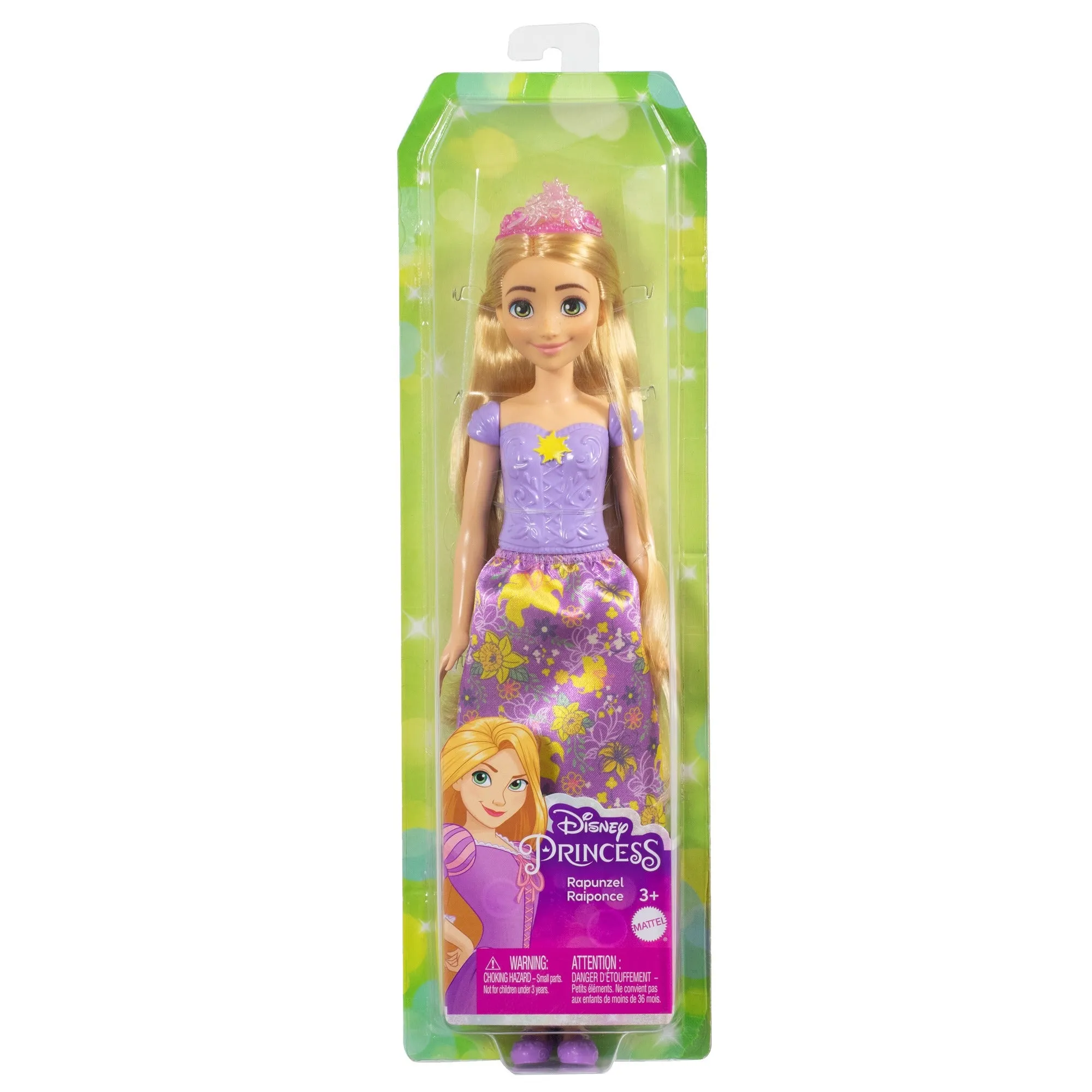 Disney Princess Posable Rapunzel Fashion Doll with Clothing and Accessories Inspired by the Disney Movie for Kids Ages 3 