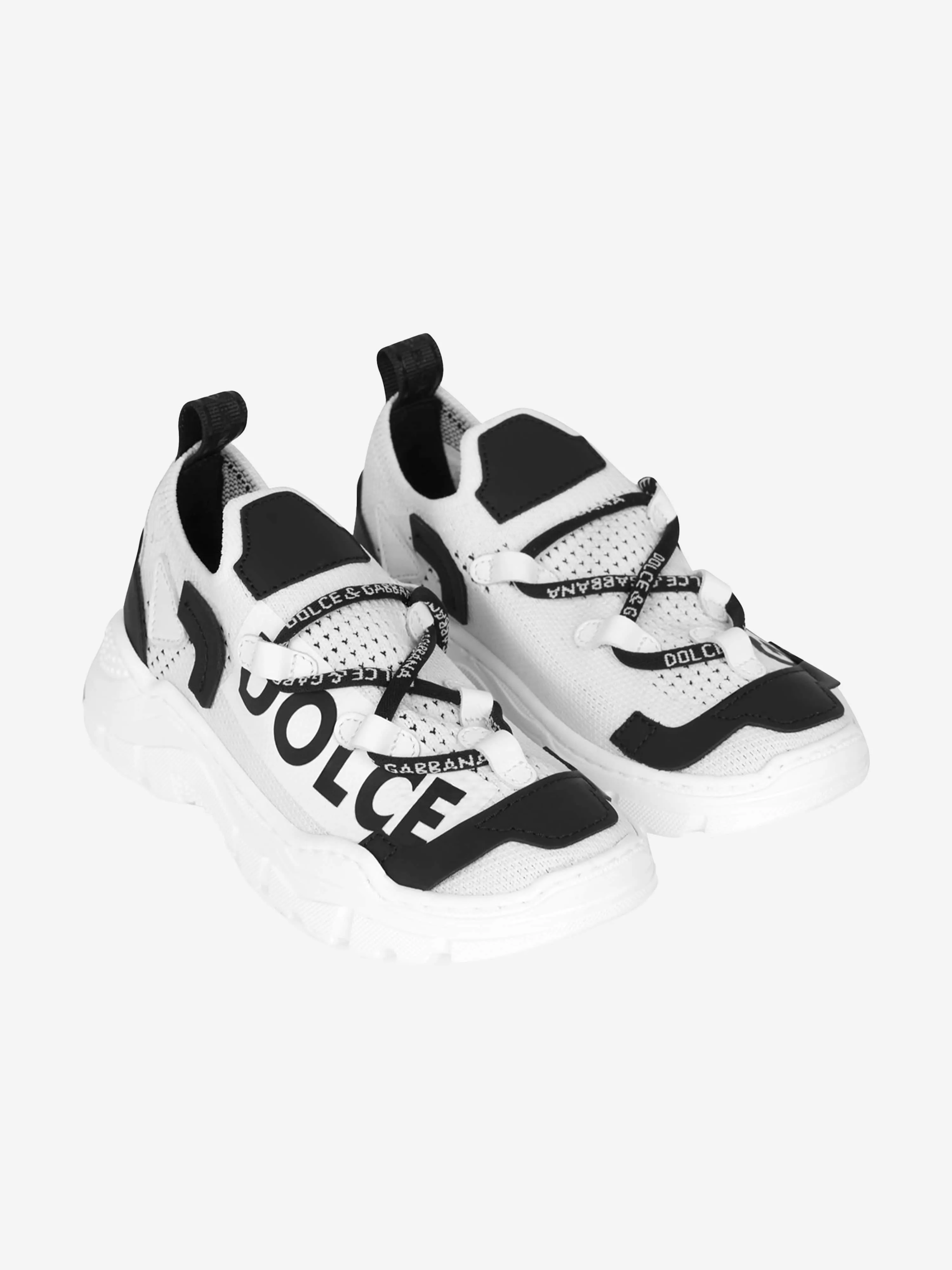 Dolce & Gabbana Kids Chunky Logo Trainers