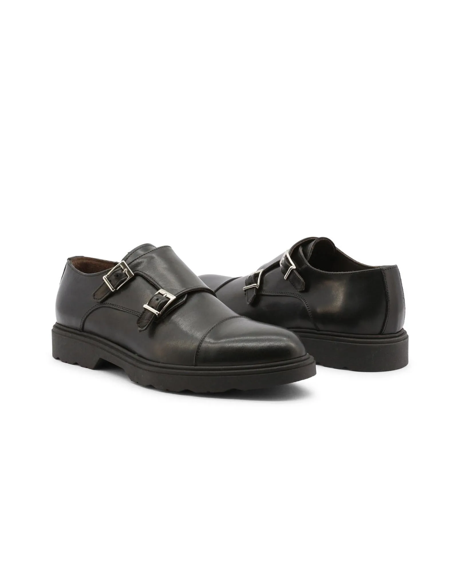 Duca di Morrone Mens Monk Strap Shoes