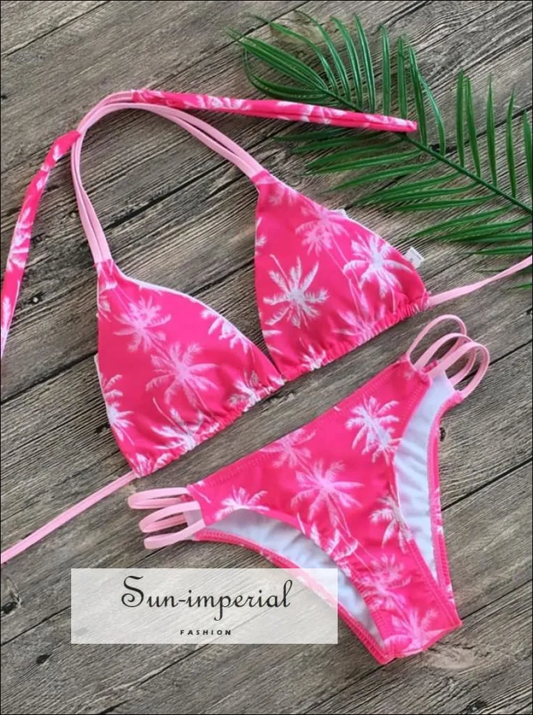 Floral Print Bikinis new Swimwear Women Swimsuit Beach Brazilian Bikini Set