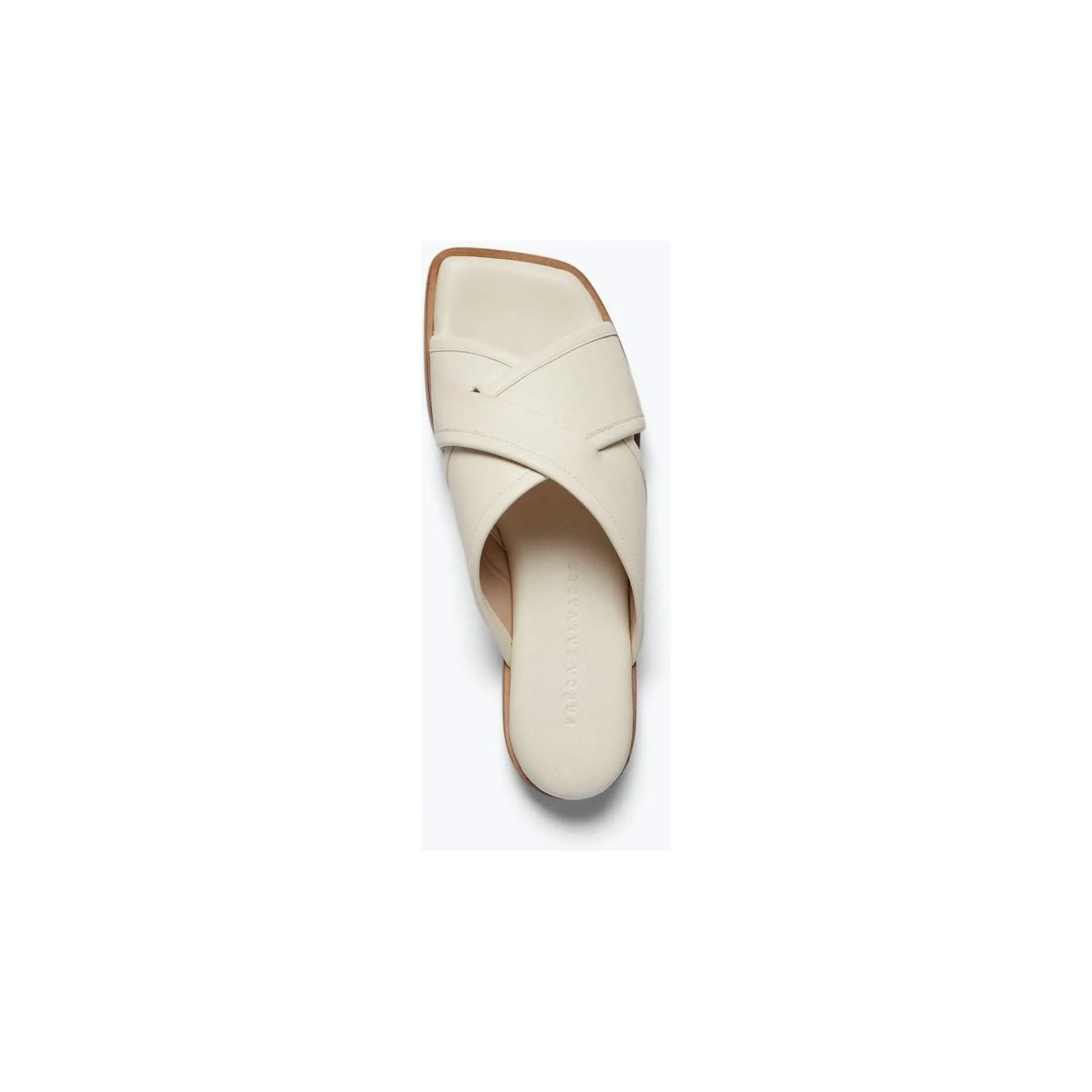 Freda Salvador Marta Slide Dove White Calf