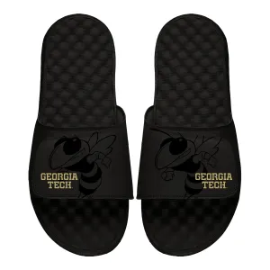 Georgia Tech Yellow Jackets Mantra Buzz Black Slides