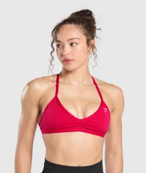 Gymshark Minimal Sports Bra - Build Pink