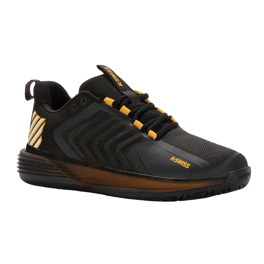 K Swiss Ultrashot 3 Men Tennis Shoes - Moonless Night/Amber Yellow