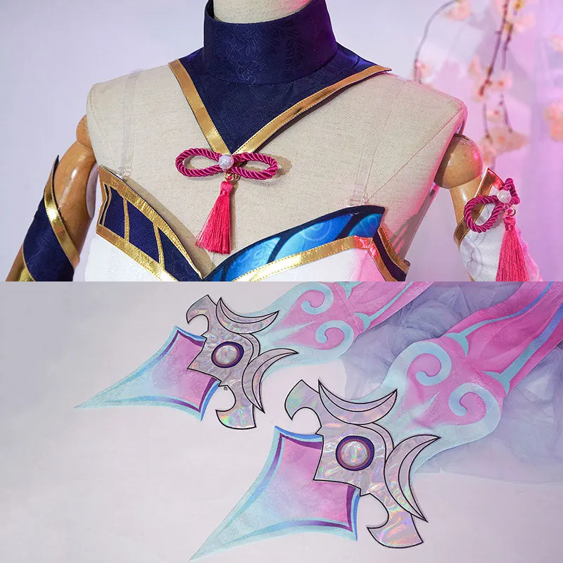 League Of Legends LOL Spirit Blossom Evelynn Cosplay Costume