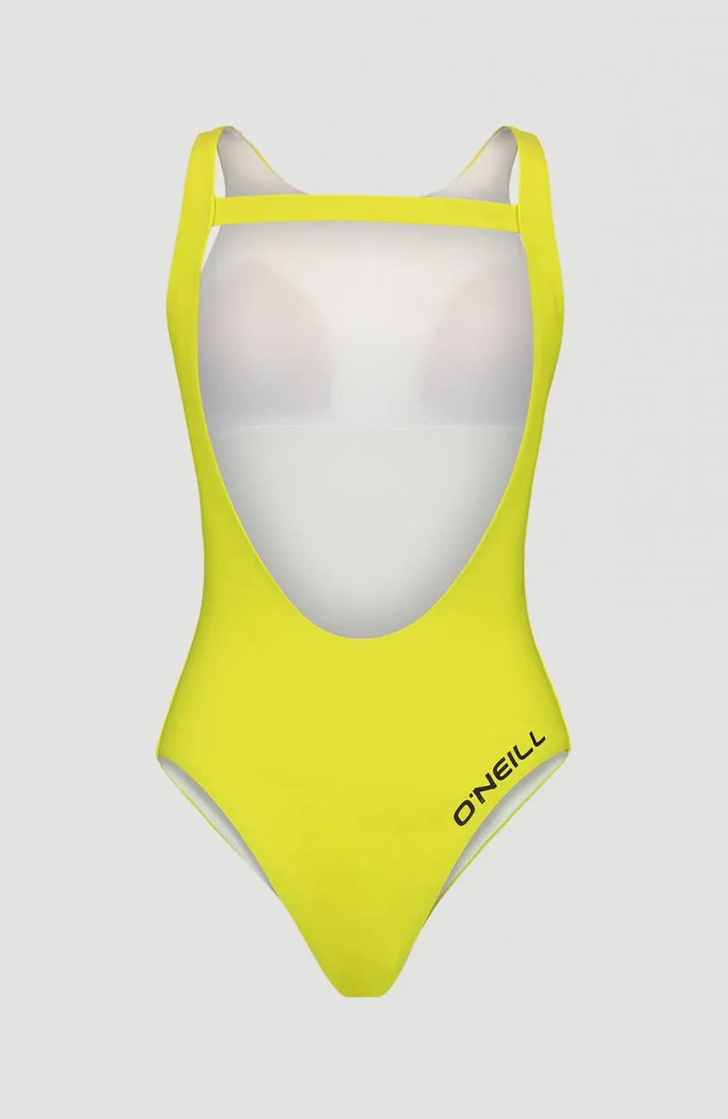 Logo High Neck Swimsuit | Limonata -A