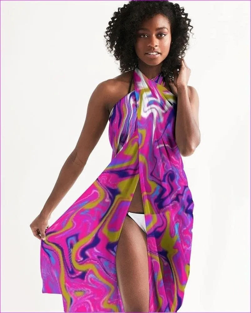 Marbled Pixie Swim Cover Up