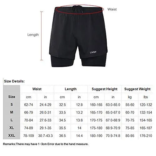 Men's 2-in-1 Running Shorts