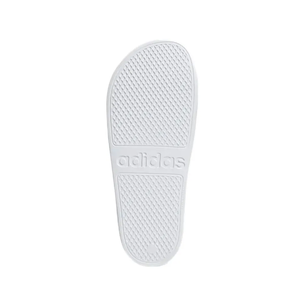 Men's Adilette Aqua Slide (Cloud White/Core Black/Cloud White)