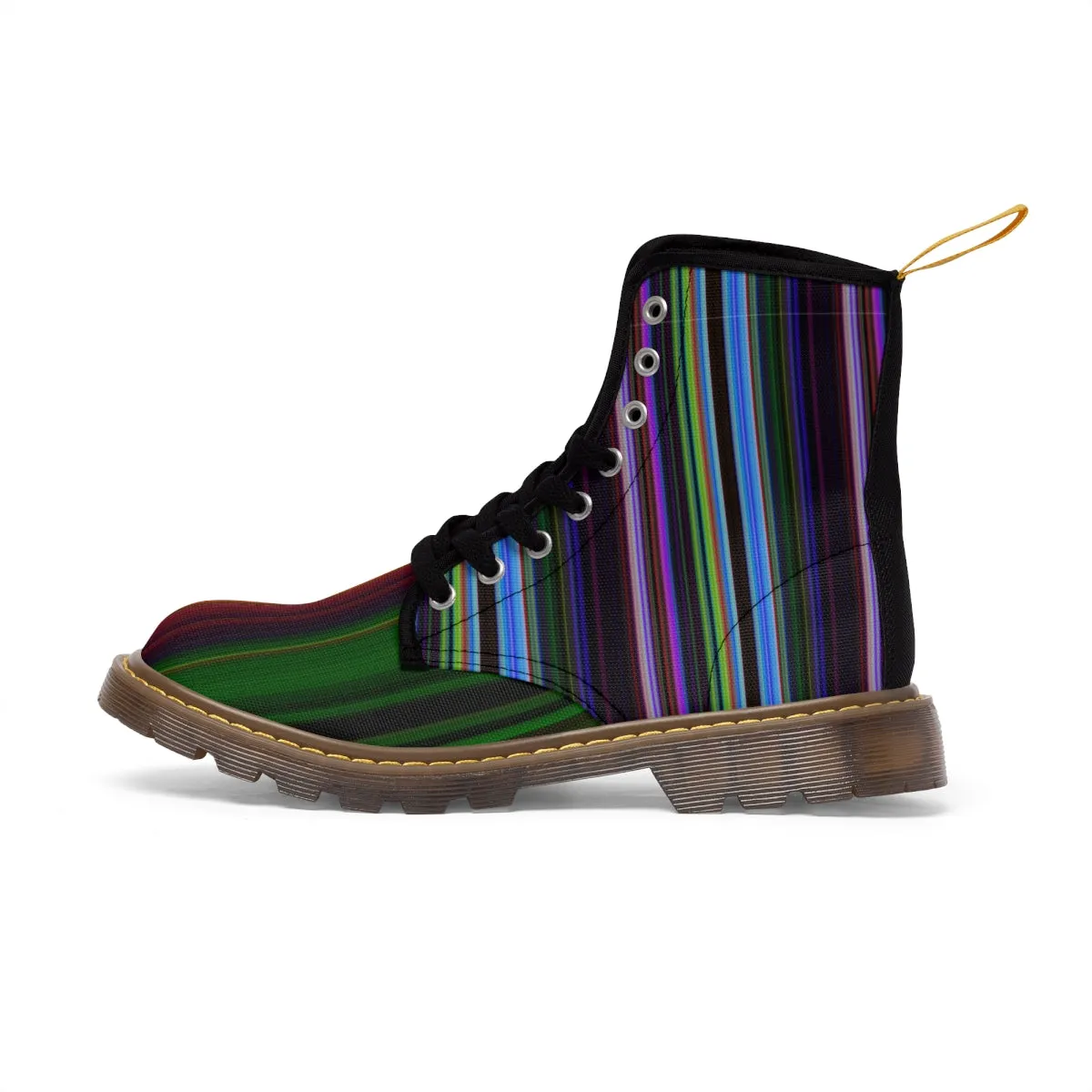 Men's Canvas Boots STRIPED