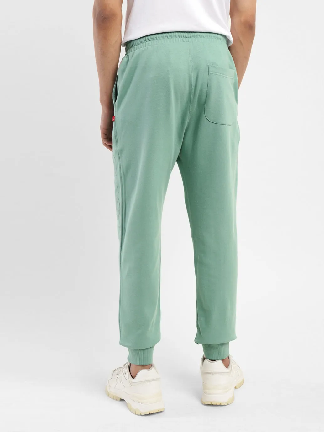 Men's Green Regular Fit Joggers