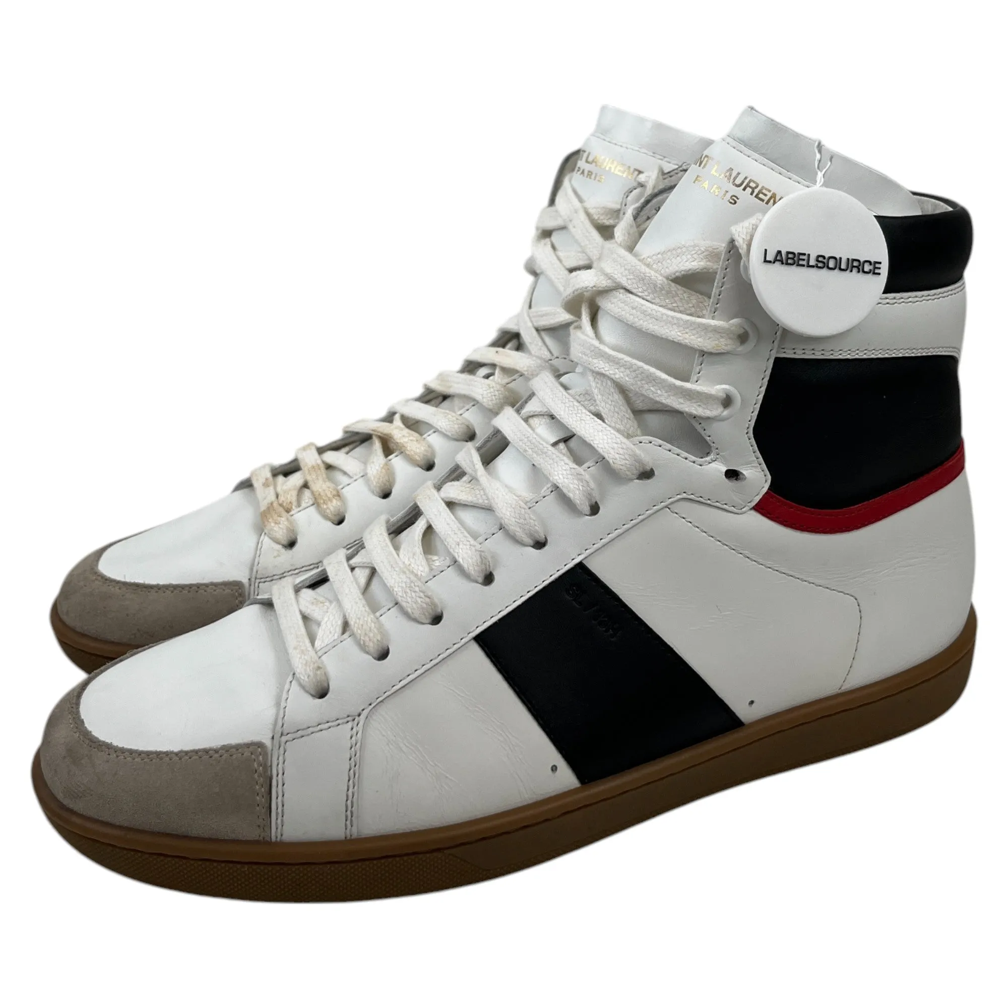 Men's Signature Court Sl/13H High Trainers White Size EU 41 / UK 7