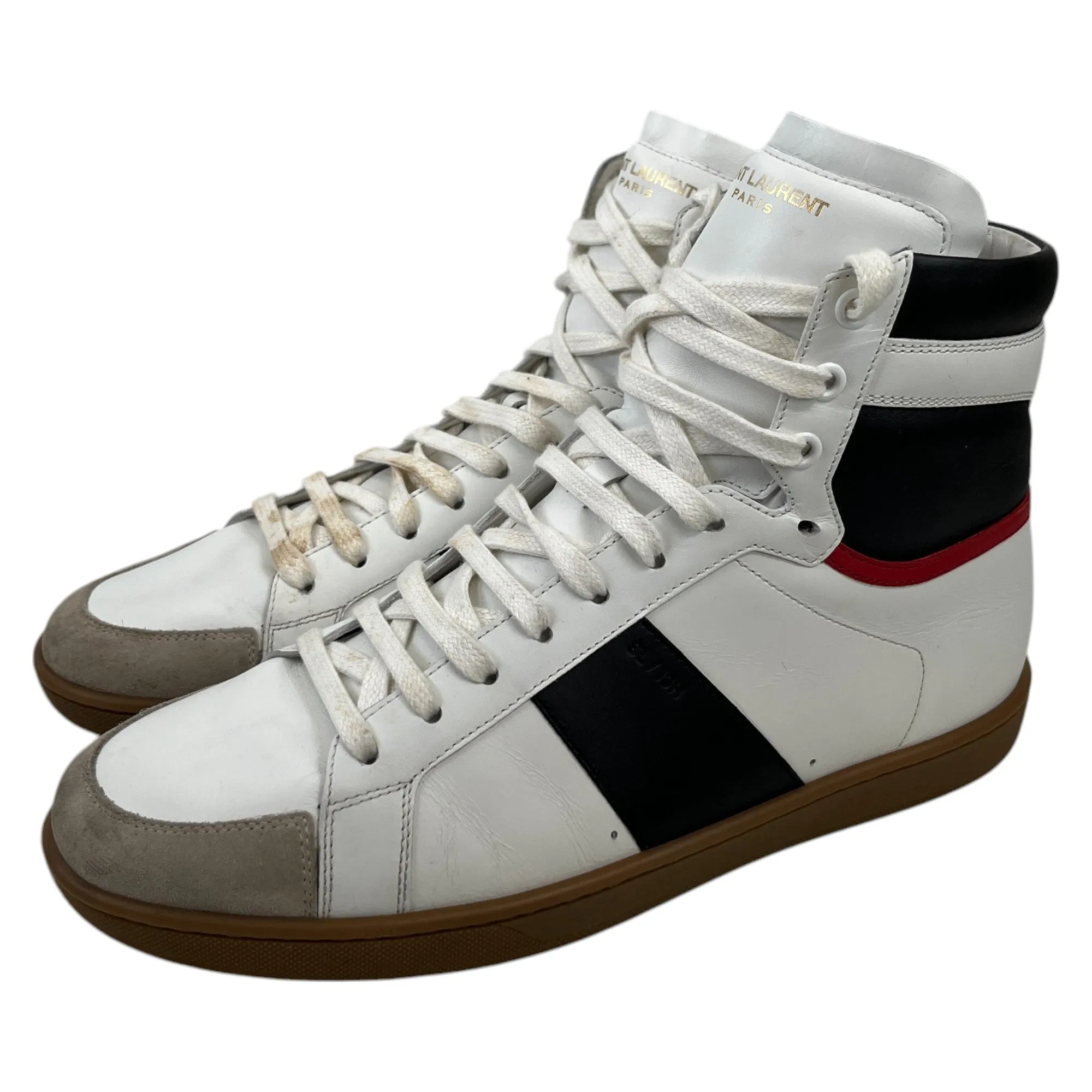 Men's Signature Court Sl/13H High Trainers White Size EU 41 / UK 7