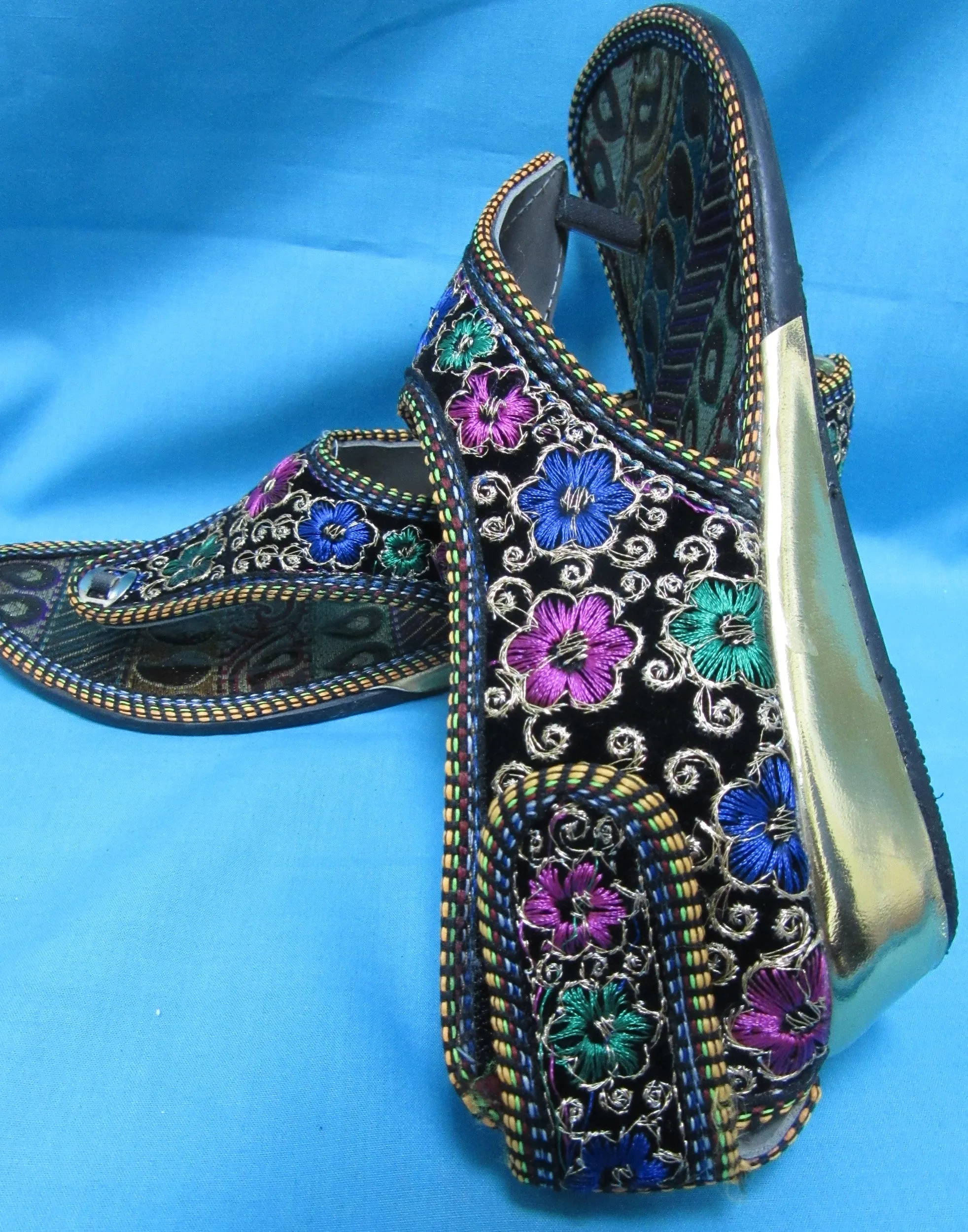 Mojari 7937 Indian Women Juti Jooti Ballet Flat Saleem Shahi Shoe Khussa